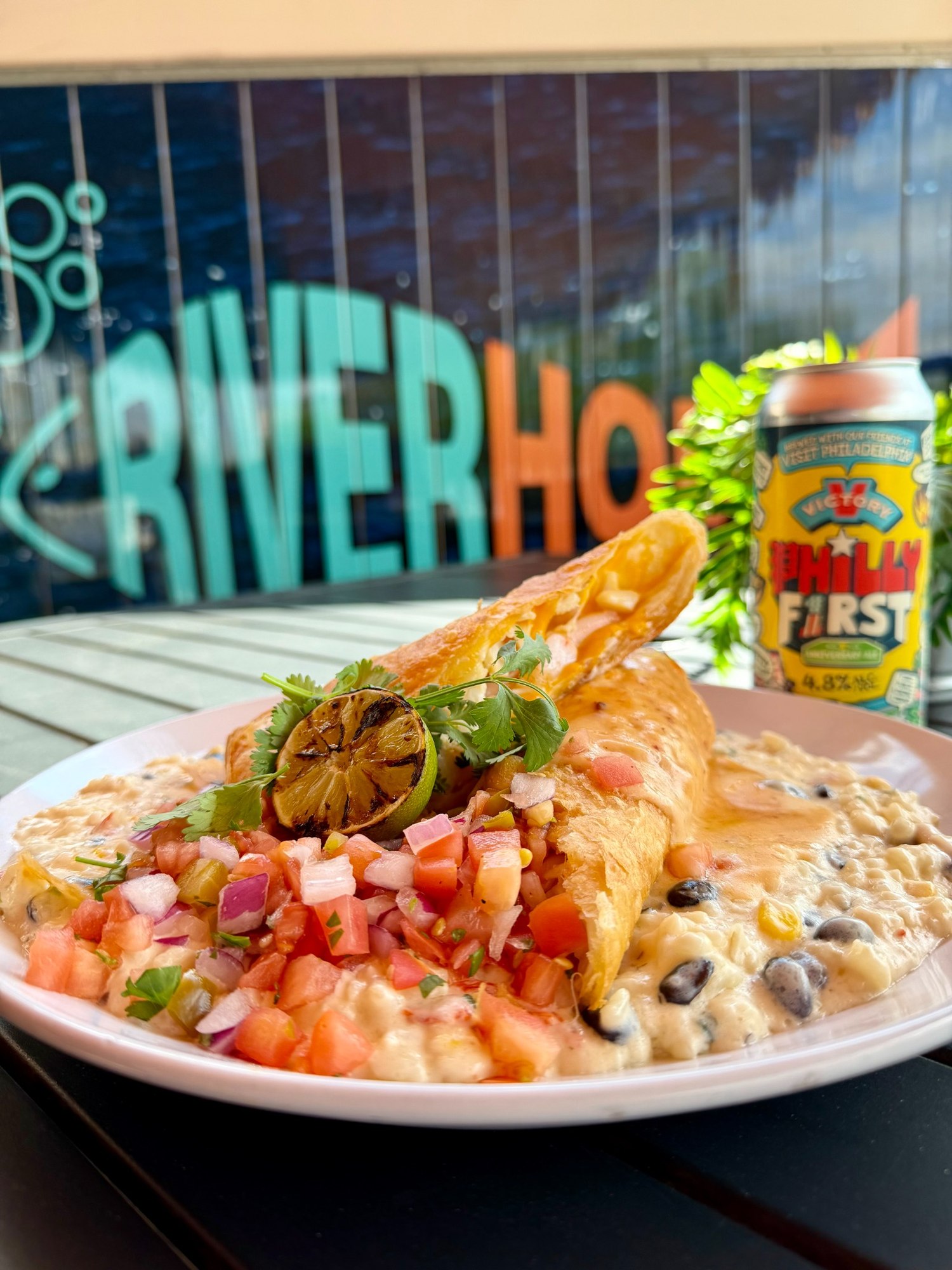 River House food